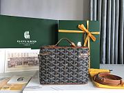 Goyard Vanity Case Brown 20x14x16cm - 2