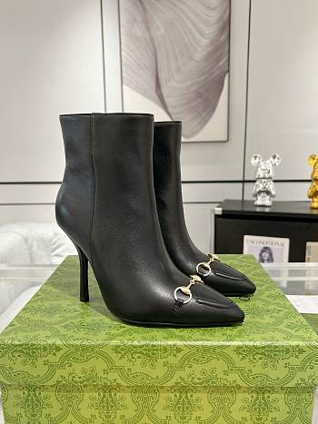 Gucci ankle boot with Horsebit 10cm