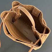 Bottega Veneta Medium Andiamo Brown Suede 32x25x11cm - 4