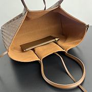 Bottega Veneta Intrecciato PINACOTECA Brown Bag 43x23x14.5cm - 4