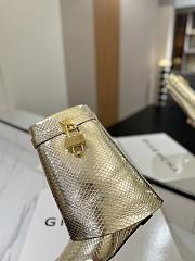 Givenchy Shark Lock Gold Boot - 4