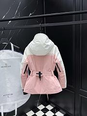 Moncler Pink White Jacket - 4