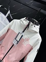 Moncler Pink White Jacket - 2