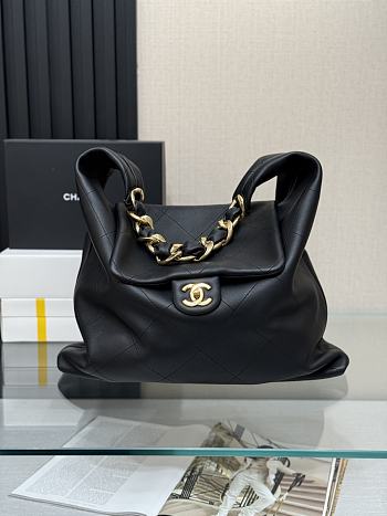 Chanel Hobo Maxi Black Bag 53x43x9cm