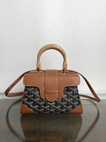 Goyard Saigon Souple Maison Brown Bag
