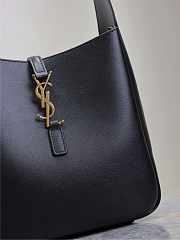 YSL Le 5 a 7 Black Bag 23x22x8.5cm - 2