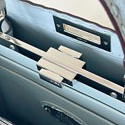 Fendi Peekaboo Light Blue 33x12x25cm - 5