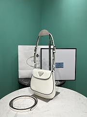 Prada Mini Cleo Bag White 17x14.5x3cm - 3