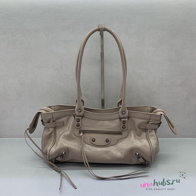 Balenciaga Le City Bag East West in beige 31x19x9cm - 1