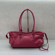 Balenciaga Le City Bag East West in Pink 31x19x9cm - 3