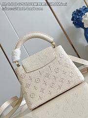 Louis Vuitton LV Capucines White 21x14x8cm - 4