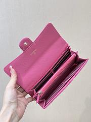 Chanel Wallet Fuchsia Caviar 19cm - 2