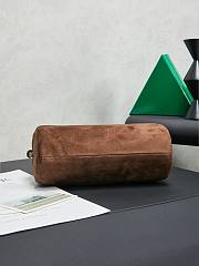 Miu Miu Suede Brown Pouch 21.5x9x9cm - 4