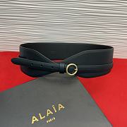Alaia Black Belt 7cm - 1