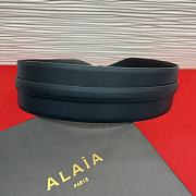 Alaia Black Belt 7cm - 2