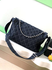 Chanel cowboy airport bag Denim 40x30x11cm - 3