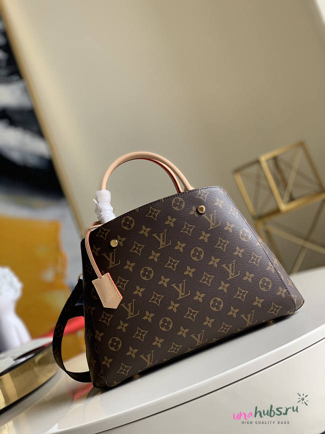 Louis Vuitton LV Montaigne MM Empreinte Monogram 33x23x15cm - 1