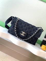 Chanel cowboy airport bag Denim 34x22x10cm - 1
