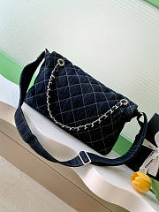 Chanel cowboy airport bag Denim 34x22x10cm - 3
