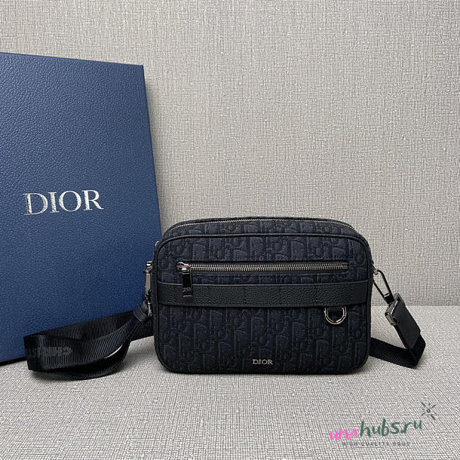 Dior Zip Messenger Bag 22x15x6cm - 1