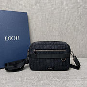 Dior Zip Messenger Bag 22x15x6cm - 1