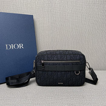 Dior Zip Messenger Bag 22x15x6cm