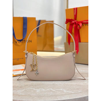 Louis Vuitton Pochette LV Bloom Calfskin Sand 23x10x4cm