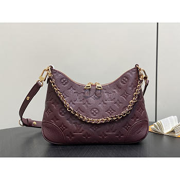 Louis Vuitton Boulogne PM Monogram Burgundy 29x16x9.5cm