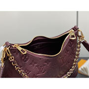 Louis Vuitton Boulogne PM Monogram Burgundy 29x16x9.5cm - 2