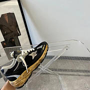 GGDB Dad-Star In Black Mesh And Nappa With Ice-Colored Star - 4