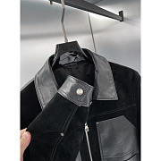 Louis Vuitton Monogram Mix Leather Workwear Blouson Black - 4