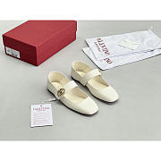 Valentino Garavani VLogo Locker Mary-Jane Ballerina - 3