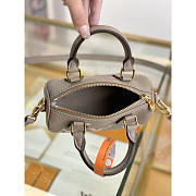 Louis Vuitton Nano Speedy Monogram Grey 16x10x7.5cm - 2