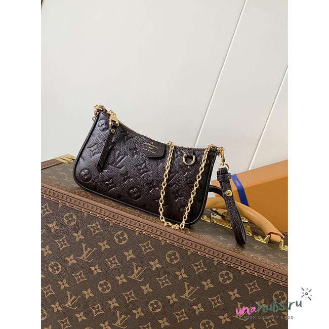 Louis Vuitton Easy Pouch Chocolate Brown 19x11.5x3cm - 1
