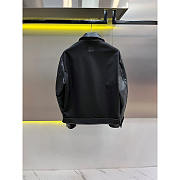 Louis Vuitton Leather Mix Blouson Black - 2