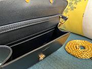 Valentino Garavani Shoulder Bag Black 20x12x4CM - 4