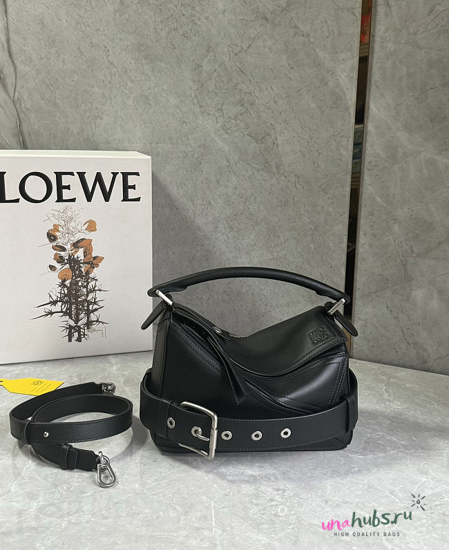 Loewe puzzle bag Black 24x10.5x16.5cm - 1