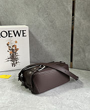 Loewe puzzle bag Red Wine 24x10.5x16.5cm - 3