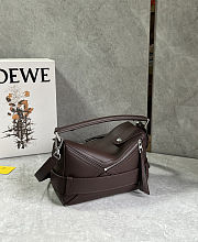 Loewe puzzle bag Red Wine 24x10.5x16.5cm - 2