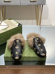 Gucci Princetown Fur-Lined Loafers - 2