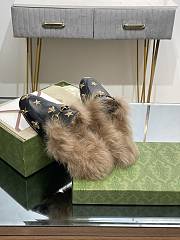 Gucci Princetown Fur-Lined Loafers - 3