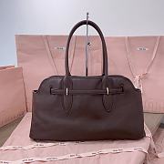 Miu Miu Aventure Dark Brown leather bag 44x22.5x14.5cm - 3