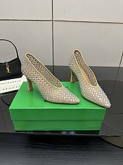Bottega Veneta Sofia 90 Crystal Beige pumps - 1
