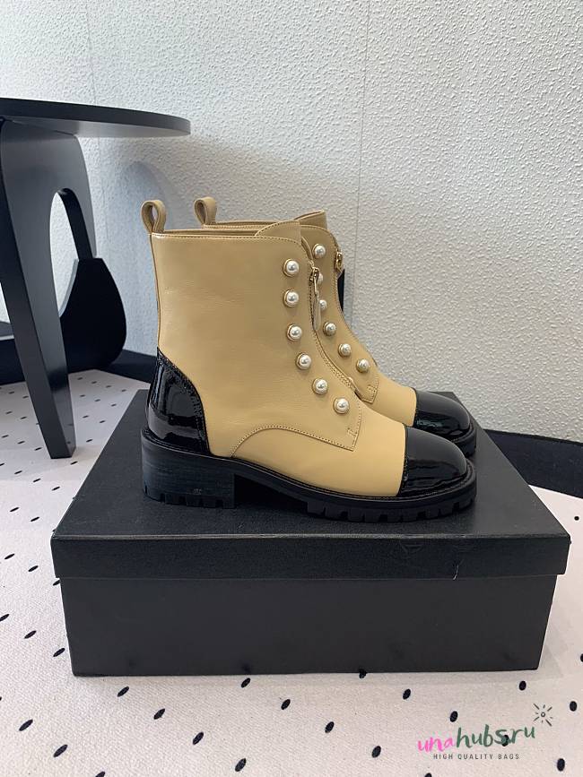 Chanel Beige Boot  - 1