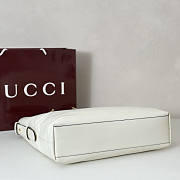 Gucci Large Beatrix Shopper White 40x36x12cm - 3