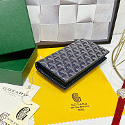 Goyard Wallet Saint Blue 17.5×2×10CM - 2
