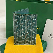 Goyard Card Wallet Green 11x8cm - 2