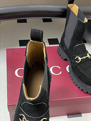 Gucci Women's ankle boot with Horsebit - 4