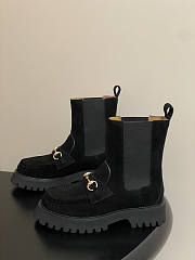 Gucci Women's ankle boot with Horsebit - 3