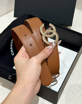 Chanel Brown Belt